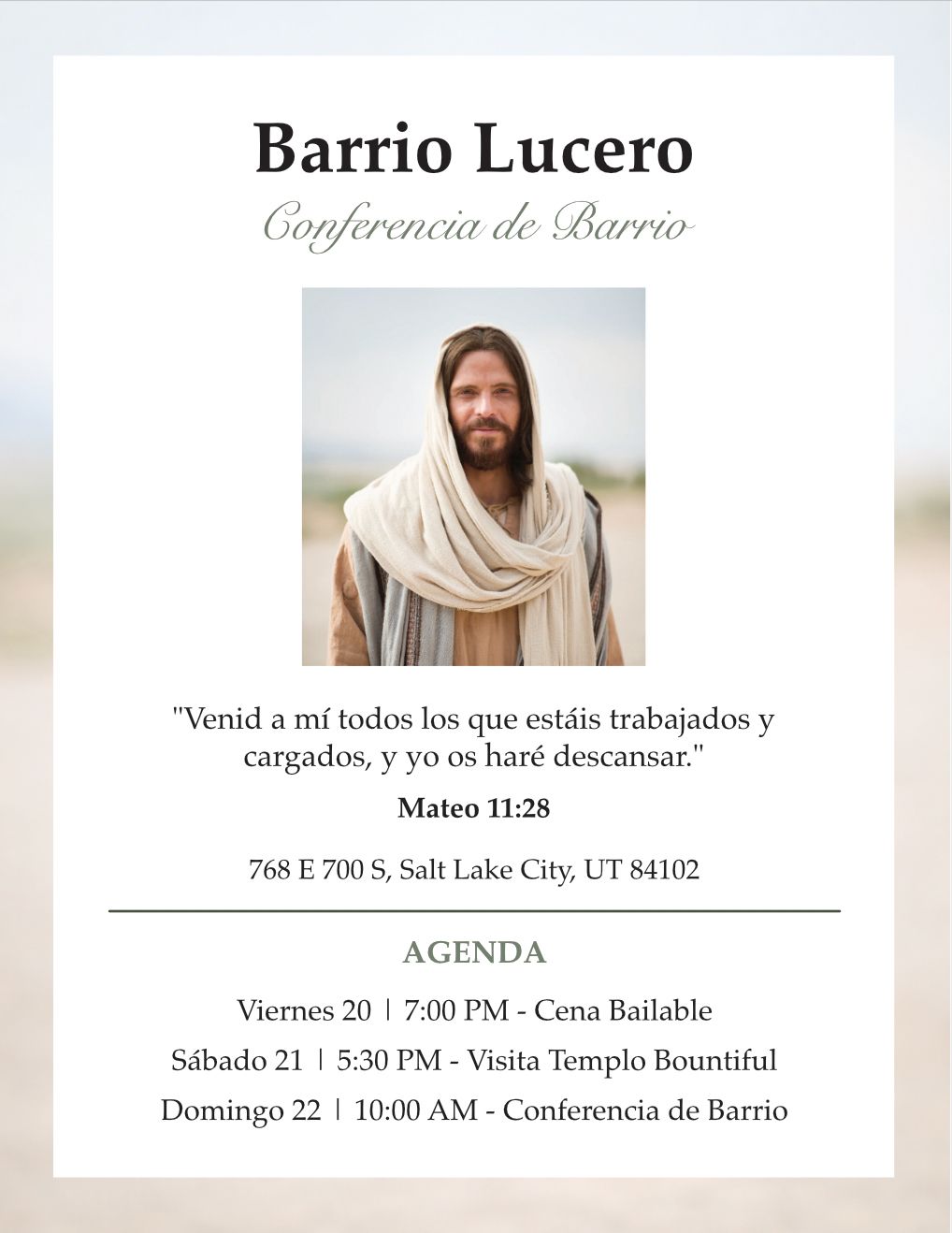 Conferencia de Barrio